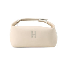 将图像加载到图库查看器中,HERMES Brid a Black Beige Canvas Size PM