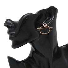 Load image into Gallery viewer, HERMES Echappee Loop Earrings Size PM 18K Pink Gold