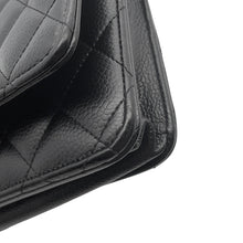 Load image into Gallery viewer, CHANEL Matelasse ChainShoulder wallet BlackAP0250 Caviar Leather