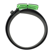 Load image into Gallery viewer, BALENCIAGA BB Buckle Belt Size 80 Black/Green674171 Leather