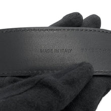 Load image into Gallery viewer, BALENCIAGA BB Logo Belt Size 100 Black771935 Leather