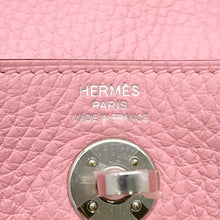 Load image into Gallery viewer, HERMES Lindy Verso Rose Sakura/Grisper Taurillon Clemence Size Mini