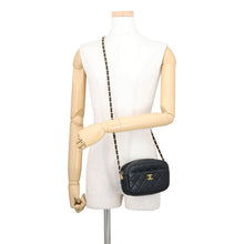 将图像加载到图库查看器中,CHANEL Matelasse ChainShoulder Bag BlackA91796 Lambskin Size 18