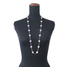 Load image into Gallery viewer, Van Cleef & Arpels Vintage Alhambra Necklace 20 motifsVCARD80900 18K White Gold