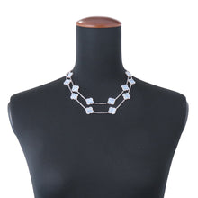 Load image into Gallery viewer, Van Cleef & Arpels Vintage Alhambra Necklace 20 motifsVCARD80900 18K White Gold