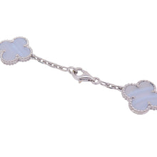 Load image into Gallery viewer, Van Cleef & Arpels Vintage Alhambra Necklace 20 motifsVCARD80900 18K White Gold