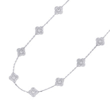 Load image into Gallery viewer, Van Cleef & Arpels Vintage Alhambra Necklace 10 MotifsVCARA42400 18K White Gold