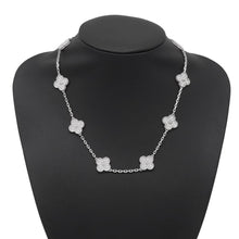 Load image into Gallery viewer, Van Cleef & Arpels Vintage Alhambra Necklace 10 MotifsVCARA42400 18K White Gold