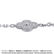 Load image into Gallery viewer, Van Cleef & Arpels Vintage Alhambra Necklace 10 MotifsVCARA42400 18K White Gold