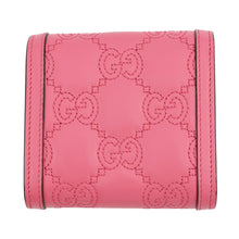 Load image into Gallery viewer, GUCCI GGMatelasse Compact Wallet Pink723799 Leather