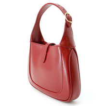 将图像加载到图库查看器中,GUCCI Jackie 1961 2WAYHandbag Red637091 Leather