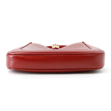将图像加载到图库查看器中,GUCCI Jackie 1961 2WAYHandbag Red637091 Leather