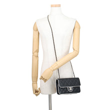 Load image into Gallery viewer, CHANEL Chain wallet Black/WhiteAP4511 B19381 U8704 Lambskin