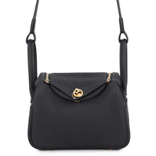 将图像加载到图库查看器中,HERMES Lindy Caban Taurillon Clemence Size Mini