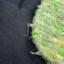 Load image into Gallery viewer, CHANEL CC Logo Chain Handbag Green/Multicolor Tweed