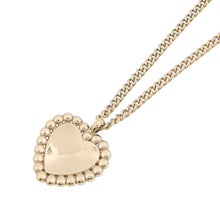 Load image into Gallery viewer, CHANEL Heart Necklace PinkABG221 B21625 Metal Costume Pearl Resin