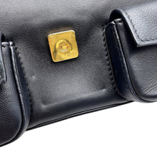 将图像加载到图库查看器中,FENDI Zucca Multi-Pocket Baguette Black8BR808 Leather