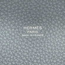 将图像加载到图库查看器中,HERMES Picotin Lock Blue Gacier Taurillon Clemence Size PM