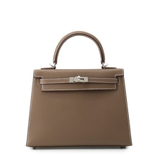 Load image into Gallery viewer, HERMES Kelly Sellier Etoupe Epsom Size 25