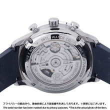 Load image into Gallery viewer, IWC Portugieser Chronograph W41mm Stainless Steel Rubber Blue DialIW371606