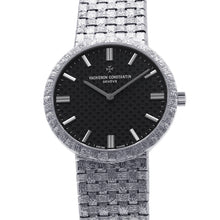 将图像加载到图库查看器中,VACHERON CONSTANTIN Patrimony Classic W35mm 18K White Gold Black Dial81162/206G