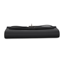 将图像加载到图库查看器中,HERMES Kelly Wallet Long to Go Black Epsom