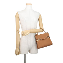 Load image into Gallery viewer, Delvaux Tanpet 2WAY Handbag Vegetal IvoryAA0505AMF0ADNDO Crispy Calf Leather Size PM