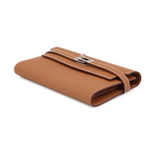 Load image into Gallery viewer, HERMES Kelly Wallet Long Gold Epsom