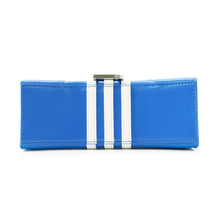 Load image into Gallery viewer, BALENCIAGA Adidas Collaboration Hourglass 2-Way Bag Blue/White592833 4391 640167 Leather Size XS