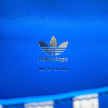 Load image into Gallery viewer, BALENCIAGA Adidas Collaboration Hourglass 2-Way Bag Blue/White592833 4391 640167 Leather Size XS