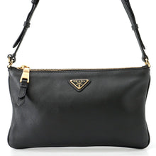 Load image into Gallery viewer, PRADA Shoulder Bag Black1BC238 Leather