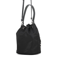 Load image into Gallery viewer, PRADA Re-Nylon Drawstring Bag 2WAYBag Black1BE067 Nylon