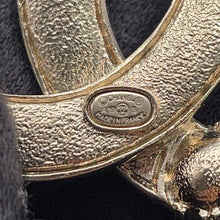 Load image into Gallery viewer, CHANEL CC Logo Brooch Multicolor Rhinestone Metal