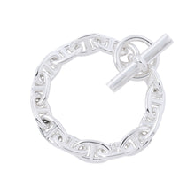 将图像加载到图库查看器中,HERMES Chaine d'Ancre Bracelet 14 frames Size MM SV925