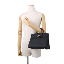 Load image into Gallery viewer, HERMES Birkin Black Togo Leather Size 25