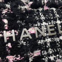 Load image into Gallery viewer, CHANEL CHANEL22 ChainShoulder Bag Black/Pink/WhiteAS3260 Tweed Leather Size Small