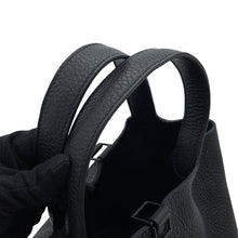 Load image into Gallery viewer, HERMES Picotin Lock Monochrome Black Taurillon Clemence Size PM
