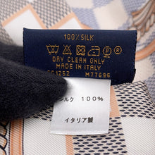 将图像加载到图库查看器中,LOUIS VUITTON Bandeau Damier Azur Infinity Scarf 22 Stainless Steel White/MulticolorM77696 Silk100%