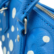 将图像加载到图库查看器中,LOUIS VUITTON LVxYK Speedy Bandouliere Blue/WhiteM46425 Monogram Empreinte Leather Infinity Dot Size 20