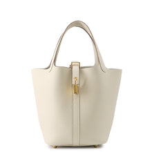 Load image into Gallery viewer, HERMES Picotin Lock Craie Taurillon Clemence Size PM