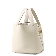 Load image into Gallery viewer, HERMES Picotin Lock Craie Taurillon Clemence Size PM