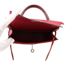 Load image into Gallery viewer, HERMES mini kelly tricolor Ruby/Rouge H/Rose Azalee Epsom
