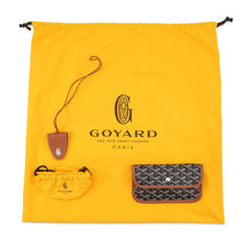 Load image into Gallery viewer, GOYARD Saint Louis with clip Black/TanSTLCROPMLTY01CL03P PVC Leather Size PM