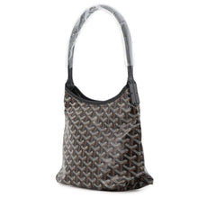 Load image into Gallery viewer, GOYARD Boheme Hobo Bag BlackBOHEMEMINTY01CL01P PVC Leather Size Mini