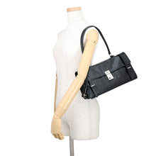 Load image into Gallery viewer, PRADA 2WAY Shoulder Bag Black1BN026 Leather Size Medium