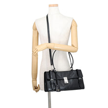 Load image into Gallery viewer, PRADA 2WAY Shoulder Bag Black1BN026 Leather Size Medium