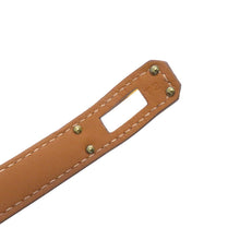 Load image into Gallery viewer, HERMES Kelly Bracelet Double Tour Size T2 Craie Epsom