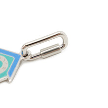 Load image into Gallery viewer, HERMES Dog Medal House Motif Au Dodo Blue Sature / Vert Emroad Metal