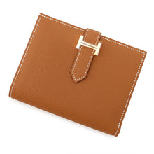 Load image into Gallery viewer, HERMES BEAN Compact Gold Epsom