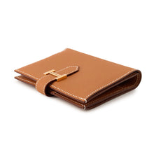 Load image into Gallery viewer, HERMES BEAN Compact Gold Epsom